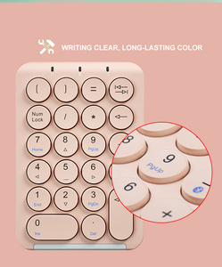 Wireless Number Pad <strong>for</strong> Laptop PC Tablet Desktop <strong>Computer</strong> Rechargeable <strong>Keyboard</strong> 22 Keys Wireless <strong>Numeric</strong> Keypad <strong>for</strong> Pad - Product Image 2