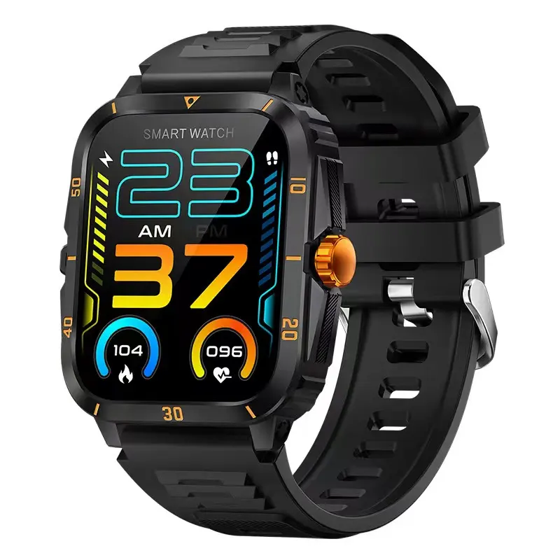 Nuevo 2024 KT71 1,96 pulgadas gran pantalla HD Smartwatch Outdoor 100 + Sport smartwatch Reloj Digital kt71smart Watch Reloj Inteligente