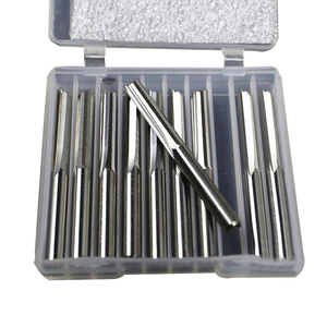 3.175mm-6 đôi thẳng rãnh phay cắt thẳng <span class=keywords><strong>bit</strong></span> gỗ cắt solide cacbua thẳng cuối nhà máy cho gỗ - Product Image 1