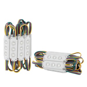 20PCS RGB LED-Modul 0,72 W 12V DC IP65 Fernbedienung Lichterketten Bunte Änderung Anpassbar pro String - Product Image 1
