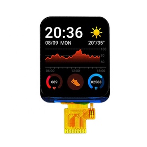 Venta caliente reloj inteligente pantalla pequeña TFT 1,69 "LCD 240x280, 240x280x1,7 de 1,69 pulgadas pantalla LCD para los consumidores portátil módulo