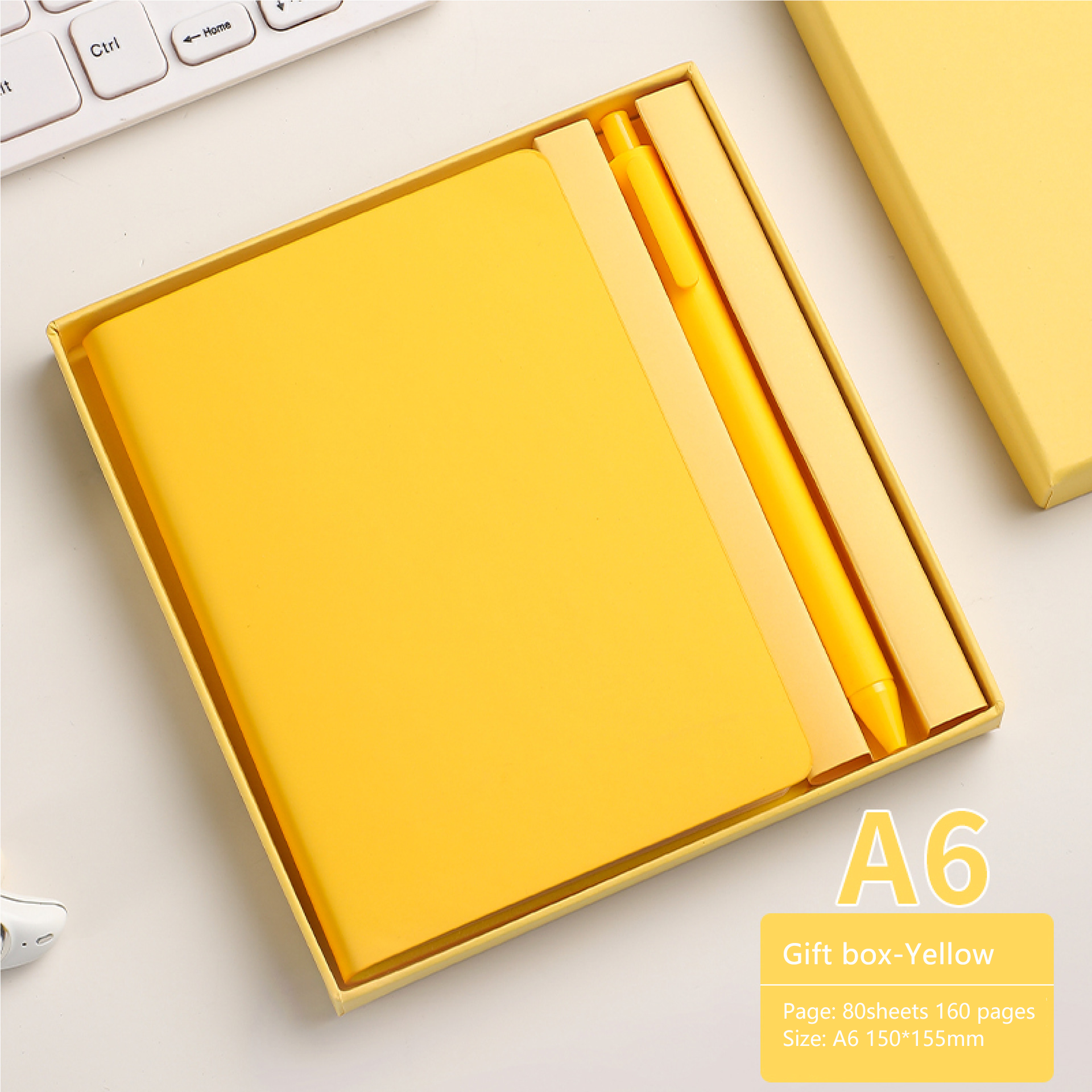 Yellow pen set