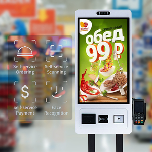 Топ 3, Лидер продаж, сенсорный киоск 15,6/21,5/27/32 дюймов, OEM, Заводские Android/Windows/Linux OS, гибкие аксессуары, встроенные печатные логотипы - Product Image 1
