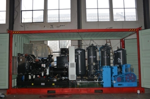 Newtek Trung Quốc nổi tiếng sản xuất giá tốt nhất tùy chỉnh tối thiểu không gian lắp đặt công nghiệp container PSA oxy Máy phát điện thực vật - Product Image 3