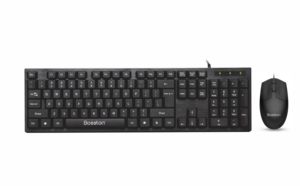 5200有線オフィスキーボードマウスラップトップセットホームオフィスPCキーボードマウスコンボ用の優れたパフォーマンスを備えたフルサイズコンボ - Product Image 2