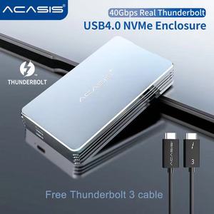 Acasis Dropshipping USB 4.0 M.2 Nvme Enclosure 40Gbps ประเภท C เข้ากันได้กับ USB 4/ 3.2/3.1/3.0 - Product Image 2