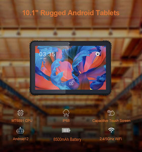 Android12 Rugged Ip68 Waterproof 10.1 Inch Nfc 5g Wifi Touch Screen Barcode Scanner Tablet Machine for Logistics Industry - Product Image 6