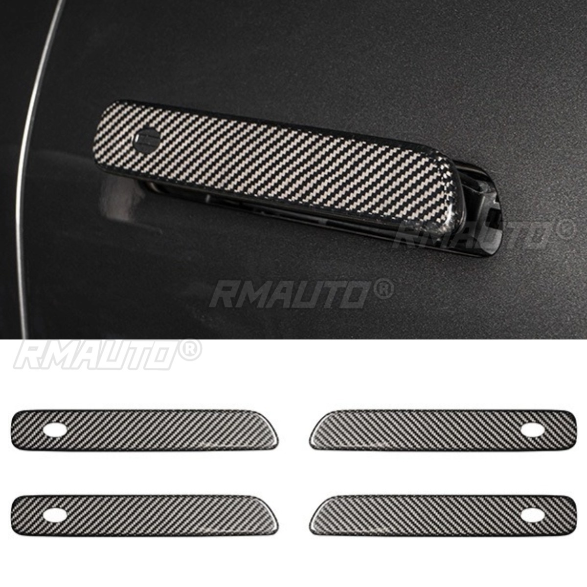 External handle sticker