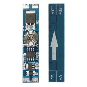 Commercio all'ingrosso diretto della fabbrica DC 12V-24V 8A prossimità mini sensore a infrarossi LED modulo interruttore dimmer per profili in alluminio