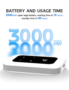JIMI 3000mAh Esim Pocket Wifi Router with VPN Function 4G LTE Universal <strong>Network</strong> Modem <strong>Wireless</strong> Routers - Product Image 3