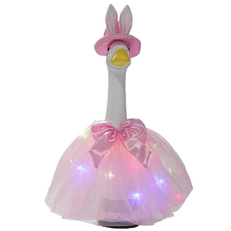 Pink rabbit style with light