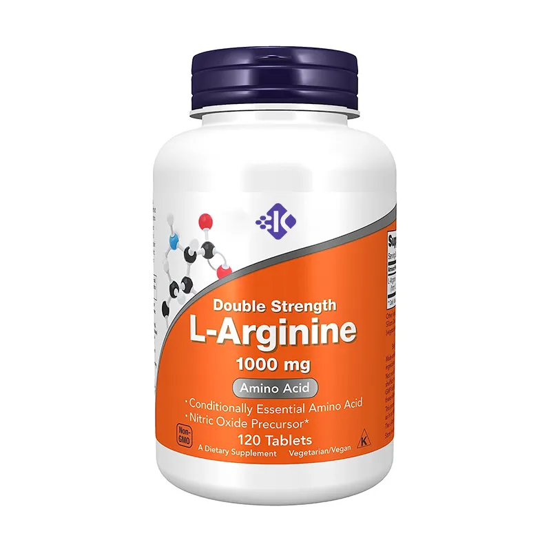 Özel etiket Vegan nitrik oksit güçlendirici ve dayanıklılık performans hapları takviyesi organik Amino asit L arginin tabletleri