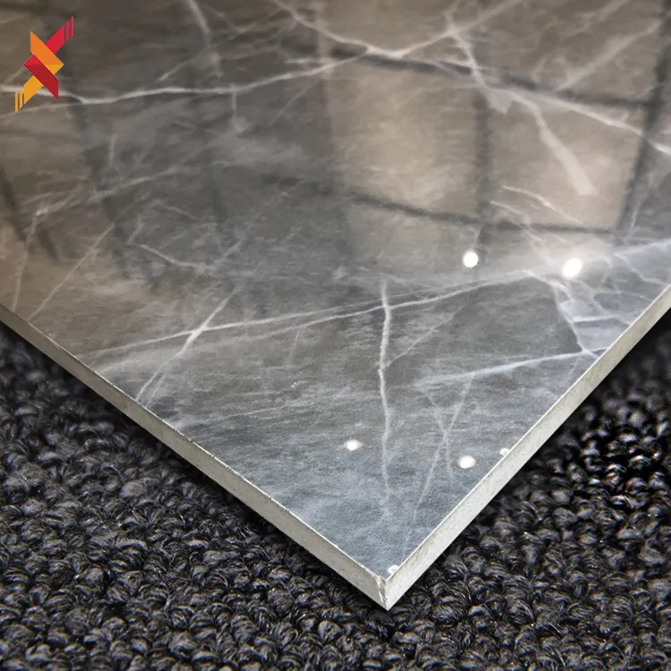 Langli 60*120 precio baldosas en Argelia 600x1200 interrumpió el hondura gris de vitrify azulejo de piso de ceram