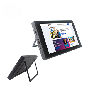 7inch for <strong>Raspberry</strong> <strong>Pi</strong> 4 <strong>Model</strong> B/ 3B+/ 3B 7 Inch 1024x600 IPS Capacitive Touch Screen With <strong>Case</strong> Bracket OSD Menu - Product Image 2