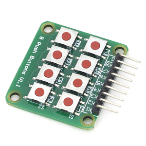 2x4 Keypad 4x2 Keypad 8 Push Buttons V1.00 Key Board Matrix Keyboard <strong>Module</strong> for <strong>Arduino</strong> AVR PIC ICs Product Category