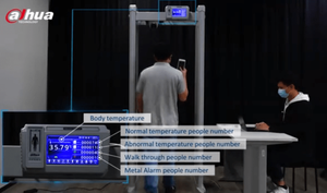 Dahua DHI-ISC-D206 Portable Airport Walk-through Security Doors Frame <strong>Detection</strong> Metal Detectors Safty Gate - Product Image 5