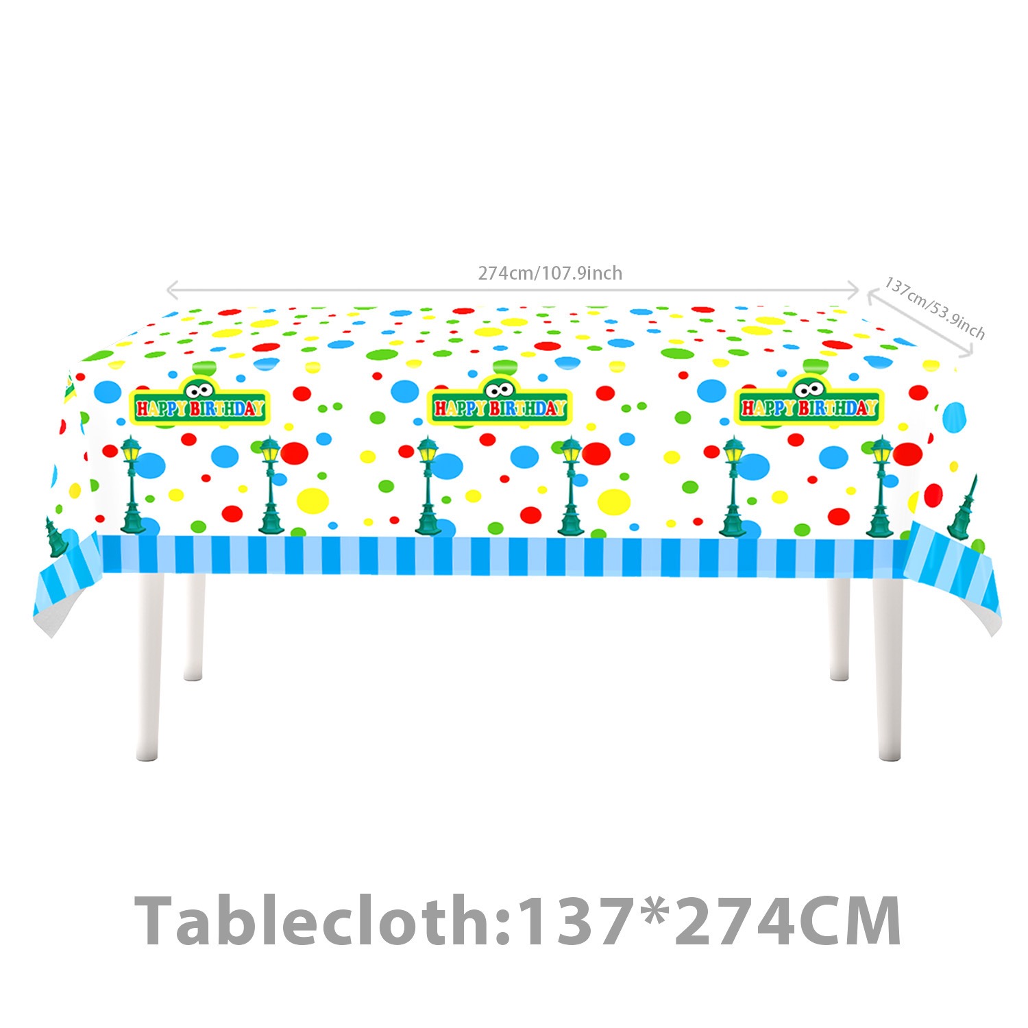 nappe en plastique 137*274cm