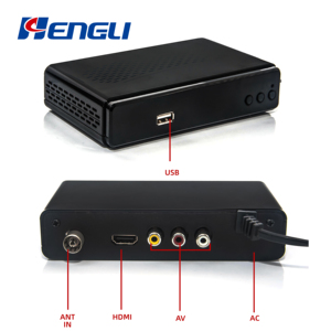 Decodificador de TV DVBT2 + C, DVB-C Combo FULL HD, receptor de TV DVBC, H.265, pequeño decodificador HEVC - Product Image 5