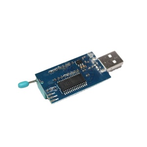Placa Bios MX25L6405 W25Q64 programador USB LCD quemador programador para 24 25 EEPROM serie para programador