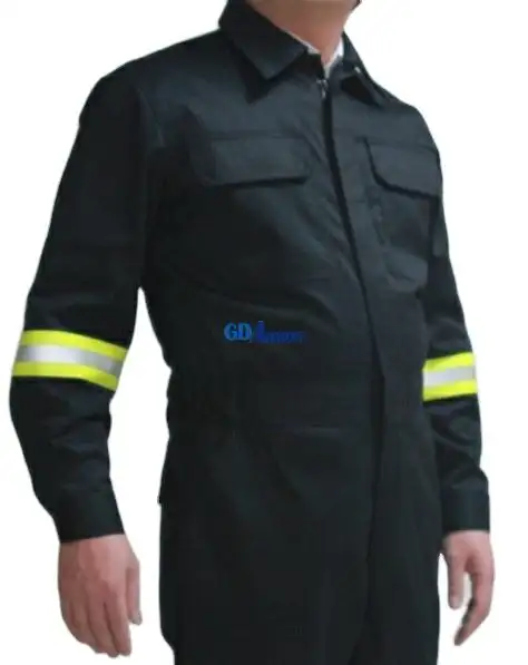Nomex IIIA Anti Flame Fire Retardant Coverall Suit Reflector for Safety Work for Wholesale