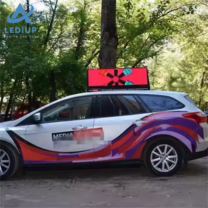 LEDIUP impermeabile programmabile Display per auto a doppio scorrimento laterale del messaggio di bordo del cartello pubblicitario Mobile schermo - Product Image 5