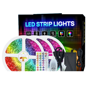 แถบไฟ LED อัจฉริยะ WIFI 12V กันน้ำ5M ชุด SMD 5050ระยะไกลแถบ LED RGB ยืดหยุ่นแถบ RGB นำ RGBW นำแถบ RGBW - Product Image 2