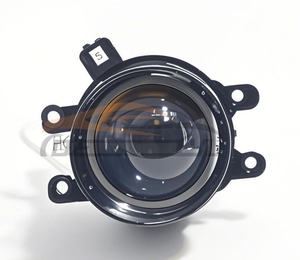 Biled projektör Lens noktasal ışın demeti sis işık çift renk 56w Bi Led lazer Lens sis farları projektör ile sutyen - Product Image 6