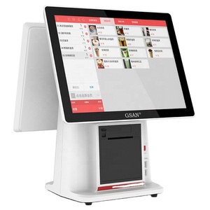 Sistema POS Android todo en uno más vendido con pantallas táctiles y duales para uso minorista y en restaurantes - Product Image 1