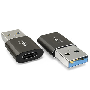 OTG 3.1 Adapter New <strong>USB</strong> Male <strong>to</strong> Type-C Female Converter Aluminum Alloy C Port Charging Adapter for Laptop PC DC AC Output - Product Image 1