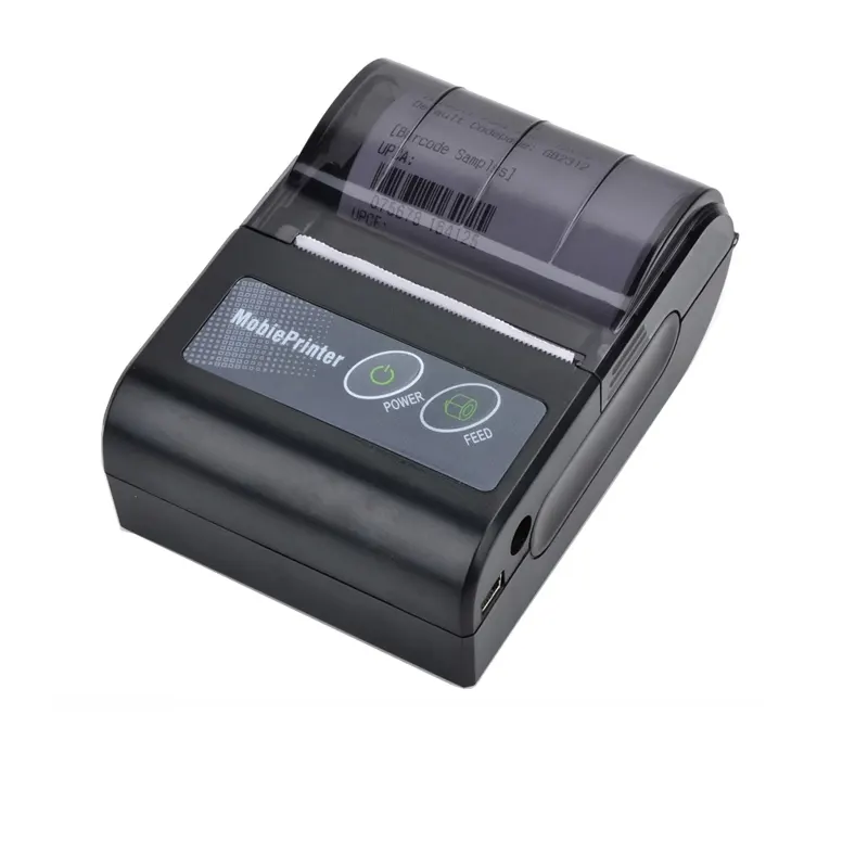 Draagbare 58Mm Pos Facturering Ticket Printer Draagbare Draadloze Thermische Bonprinters