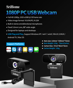 Automatische Weißabgleich-und Farb korrektur Computer kamera CMOS-Sensor-Webcam mit Mikrofon für Computer