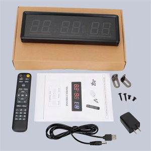 Fornitura di fabbrica Mini/grande LED digitale Count Up/Down Timer orologio elettronico per la palestra sport intervallo Timer a parete - Product Image 2