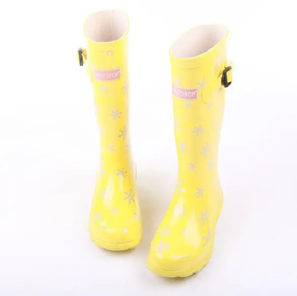 احذية المطر wellingtons احذية المطر الملونة موضة المطاط أحذية ماء