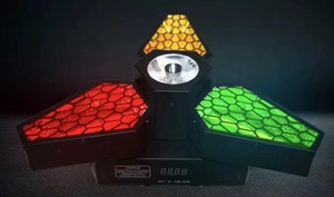 <strong>LED</strong> Matrix Light Background Stage Fan 260W Power for Hotel Applications - Product Image 6