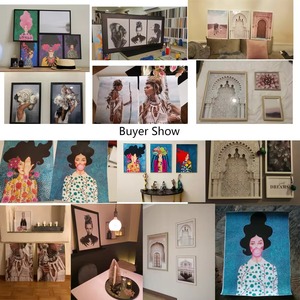 カスタム印刷ガラスウォールアートカスタムクリスタル磁器絵画印刷より大きな強化ガラスUV印刷オーダーメイド製品