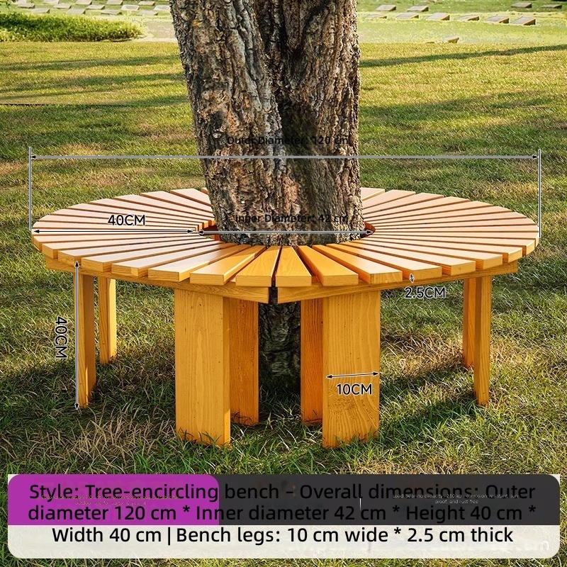 tabouret arbre en bois finlandais-demi-cercle simple-jaune Leicester
