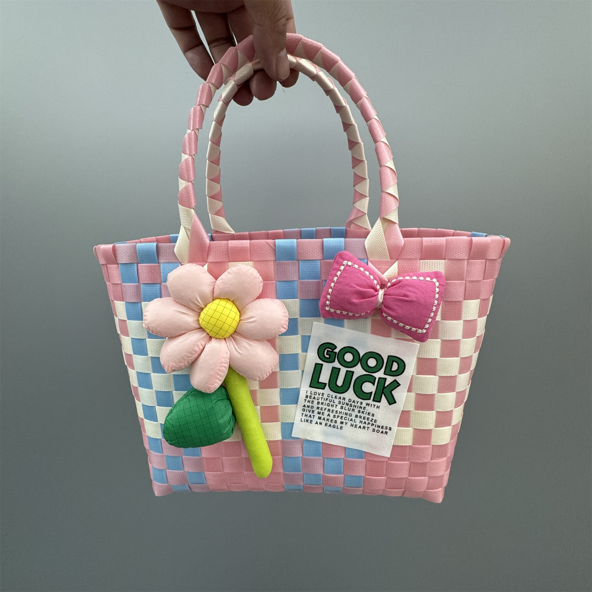 Pink jiugongge accessories