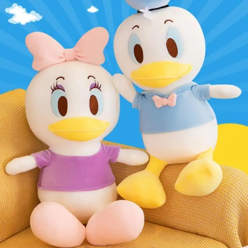 Top Ranking di buona qualità carino morbido personaggio dei cartoni animati famoso bambola Donald Duck giocattoli di peluche per le ragazze