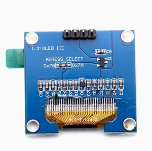 1.3 Inch <strong>LCD</strong> Screen Blue White I2C IIC Communication 12864 OLED <strong>Display</strong> Module Send Program