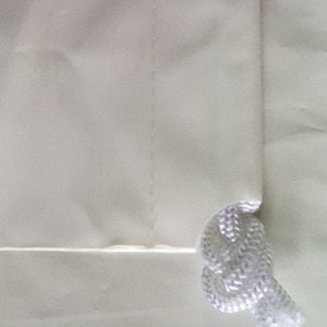 促销小白Ldpe拉绳拉绳带塑料防尘袋 - Product Image 2