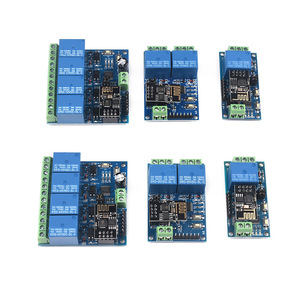 ESP8266 Kanal WLAN-Relay-Modul 2-Kanal-Relay-Modul für IoT Smart Home Phone APP-Controller 12 V 5 V - Product Image 2
