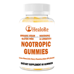 Gehirngedächtnis Gehirnleistung unterstützungsergänzungsmittel OEM/ODM Fruchtgeschmack Gehirngesundheit Gummibärchen - Product Image 6