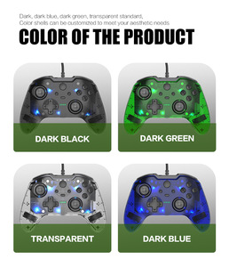 Inalámbrico para Pc Joystick USB Controlador de juegos con cable Joy Stick Controlador de juegos para Xbox One Xbox Controller Consolas de videojuegos - Product Image 5