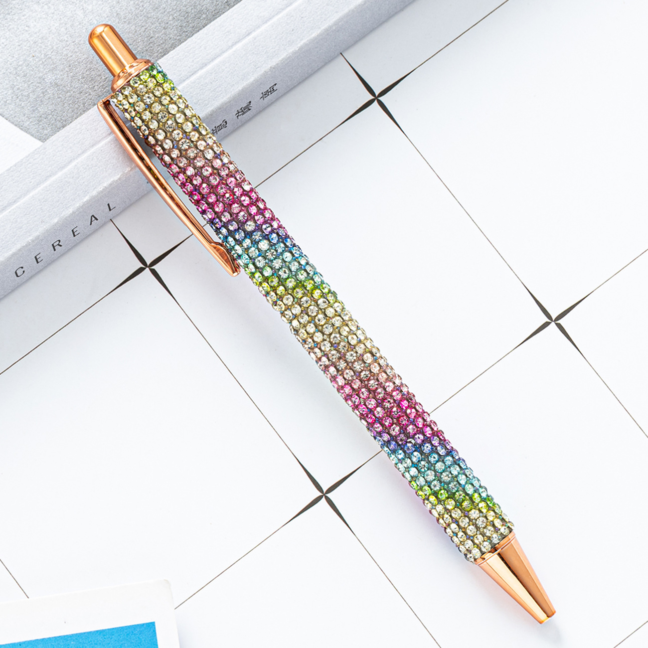 Rainbow gradual change color (rose gold)