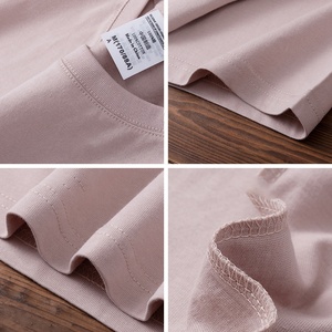 6.7oz 190gsm penye pamuk Tees tişörtleri Mens katı üstleri kadın erkek özel takım üniforma sınıf elbise yaz marka özelleştirme - Product Image 6