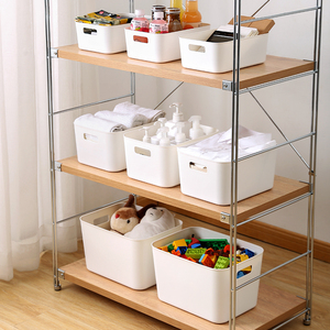 Pretty Storage Boxes for Girls Keyway Plastic Storage Box Plastic Drawer Storage Box - Product Image 2