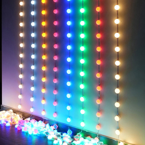 Пиксельный уличный светильник rgb с драгоценным камнем, Рождественский светодиодный узел с программным или программируемым интерактивным освещением - Product Image 2