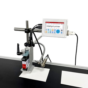 TIJ Automatic Inkjet <strong>Coding</strong> Machine Online Printer for Plastic with Expiry Date and Batch Number <strong>Coding</strong> Features - Product Image 1