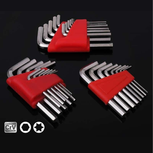 Chất Lượng Cao L Hình Dạng Phổ Cờ Lê Metric Imperial Ngắn Hình Lục Giác Đầu <span class=keywords><strong>Allen</strong></span> Cờ Lê Bộ - Product Image 1