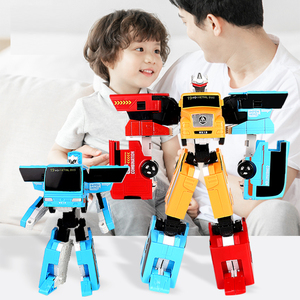 Erkek oyuncak deformasyon savaş deformasyon alaşımlı otobüs 3 in 1 dönüşüm robot - Product Image 4